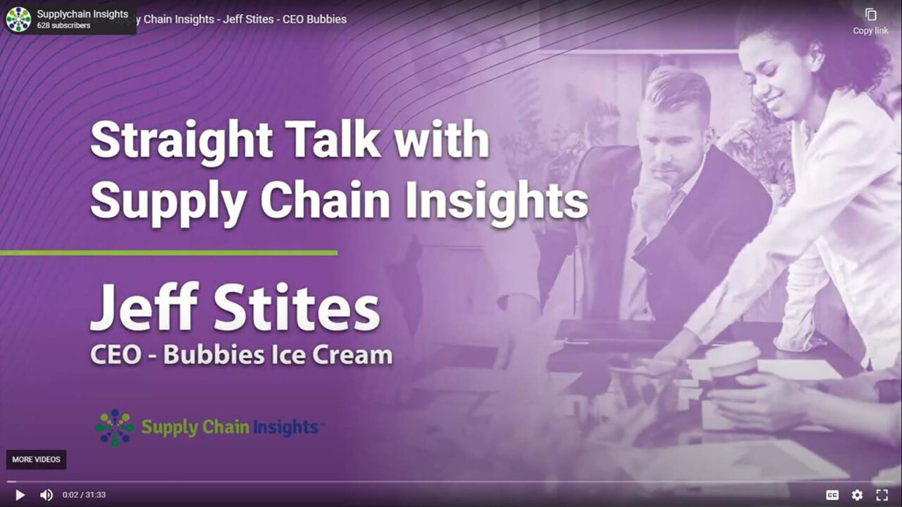 Supply Chain Insights Webinar with Jeff Stites CEO of Bubbies