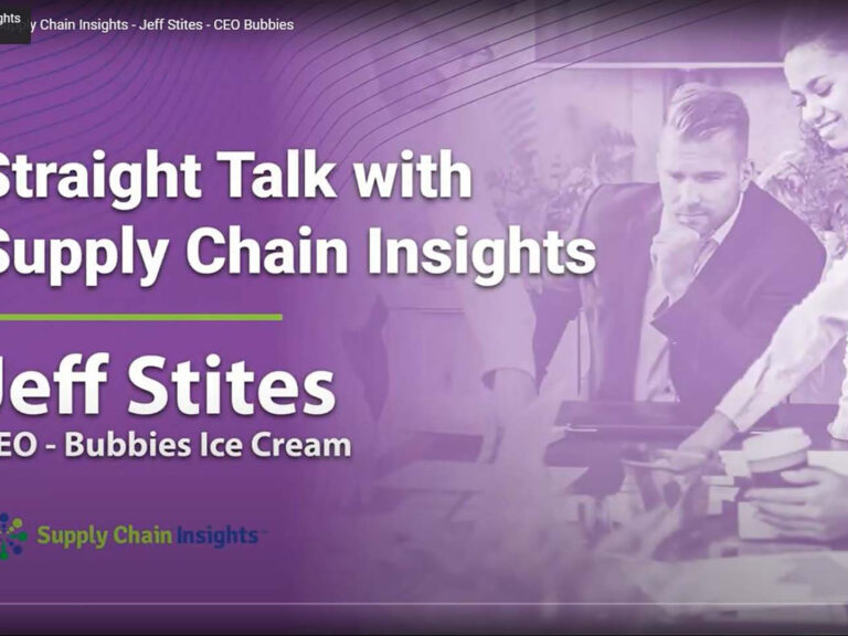 Supply Chain Insights Webinar with Jeff Stites CEO of Bubbies